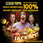 CK8TOTO > Situs Slot Online Gacor Deposit Pulsa 5000 Tanpa Potongan